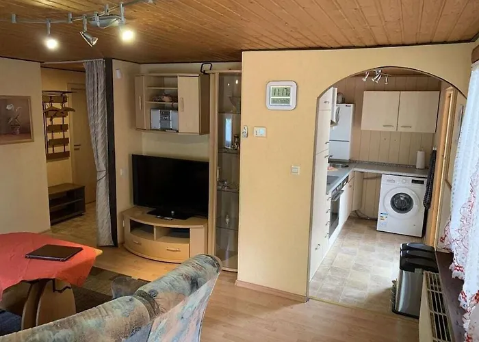 Wooden With Winter Garden Ferienhaus