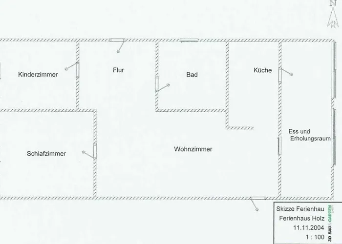 Ferienhaus Wooden With Winter Garden Rheinböllen